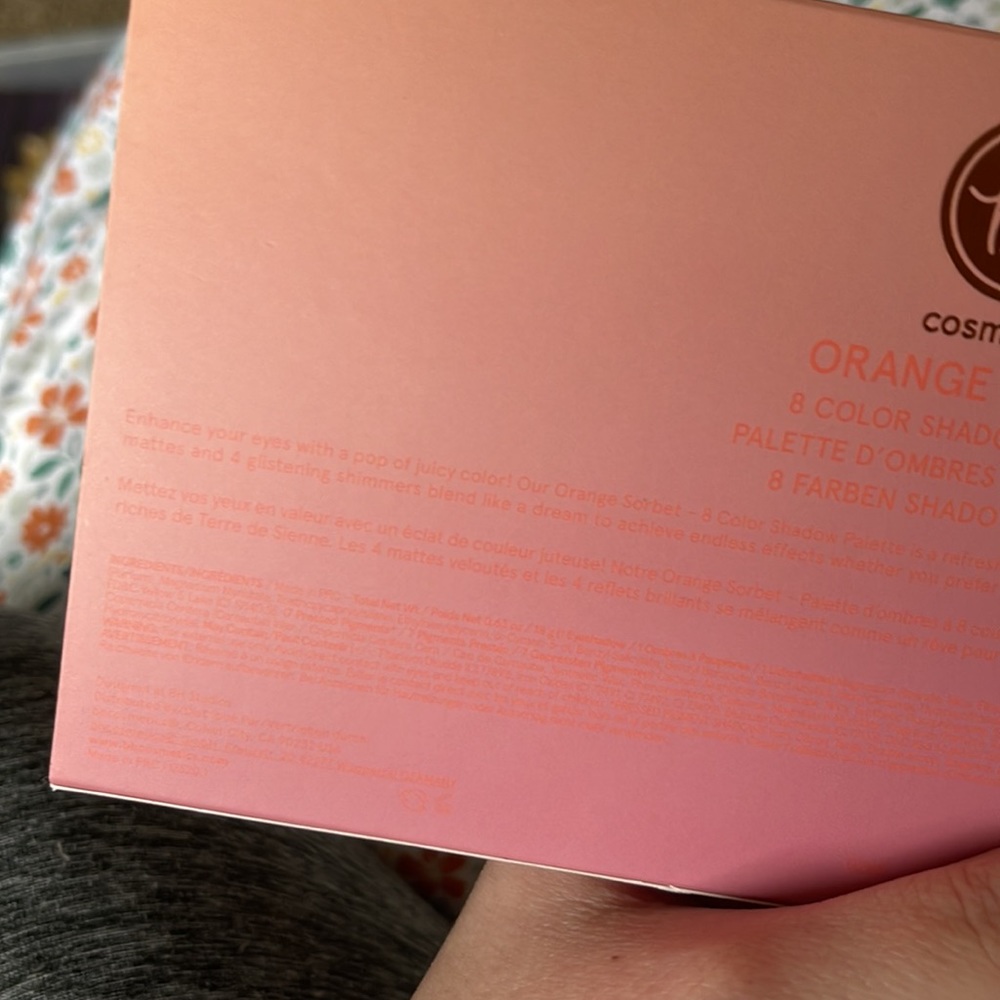 BH Cosmetics Sweet Shoppe Orange Sorbet palette - Picture 3 of 6